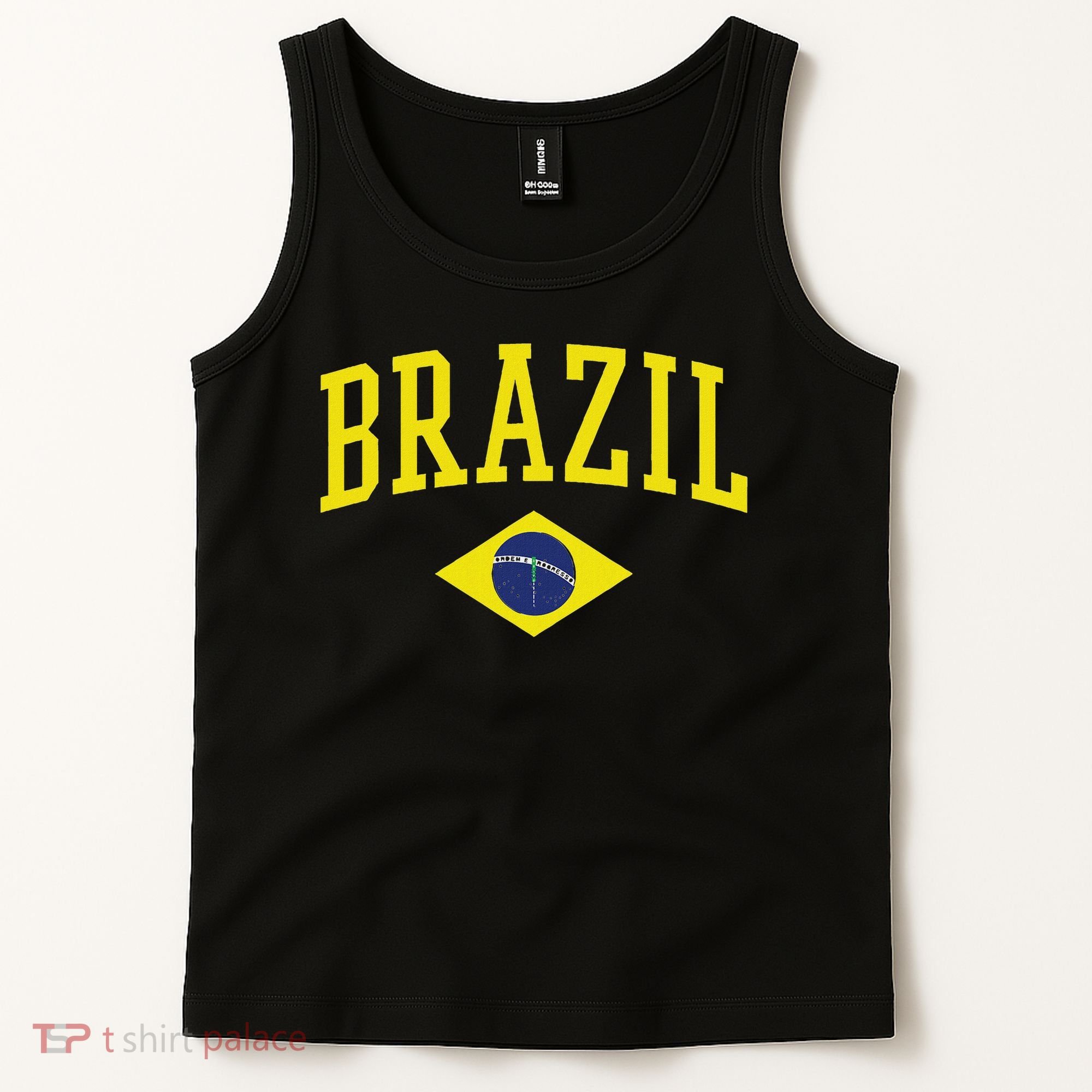 Brazil Flag Green Brasil Tank Top