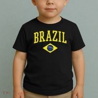 Brazil Flag Green Brasil Toddler T-Shirt thumb 2