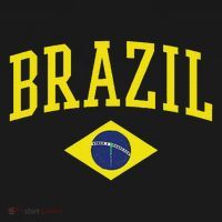 Brazil Flag Green Brasil Kids Sweatshirt thumb 2
