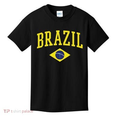 Brazil Flag Green Brasil Kids T-Shirt
