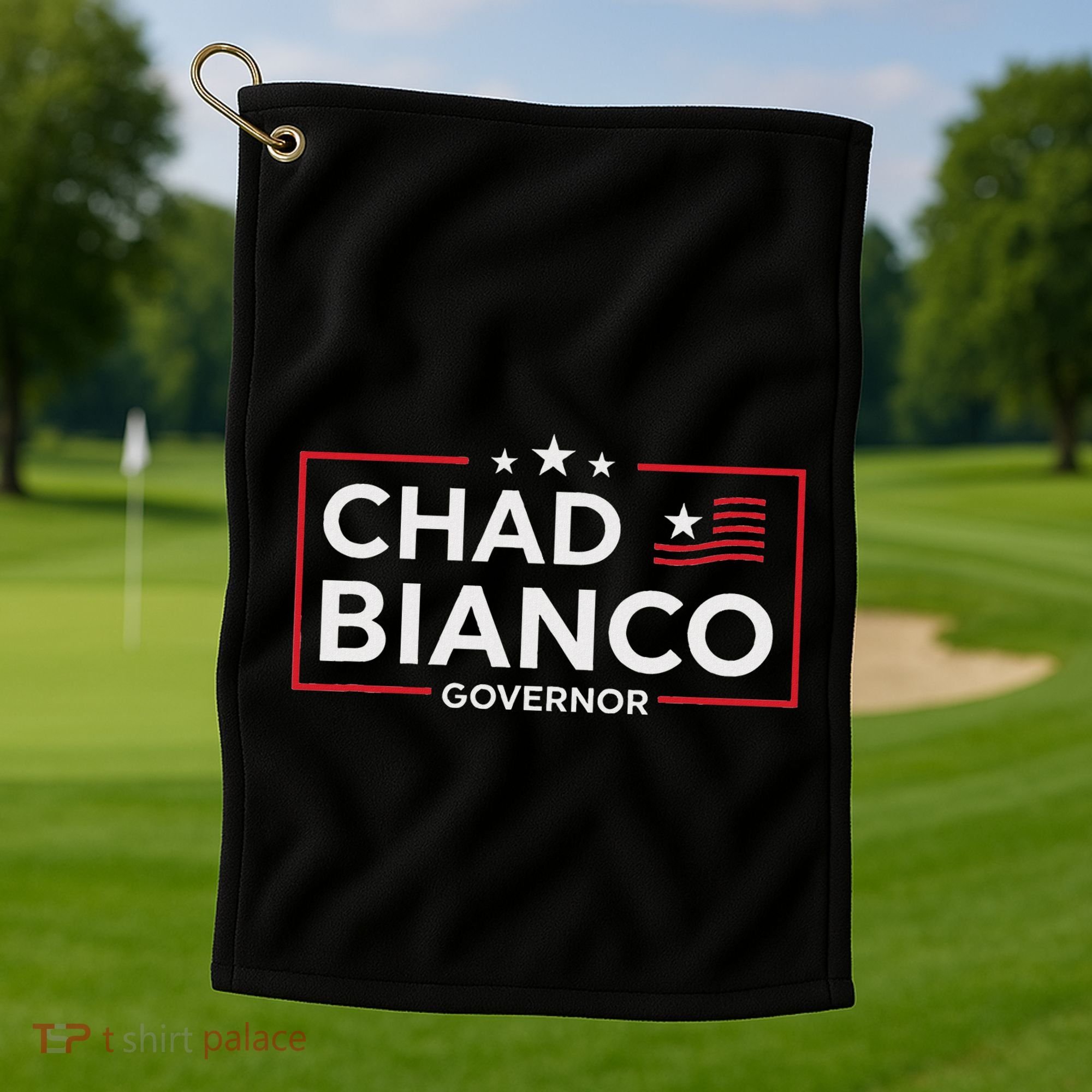 Bianco For Governor 2026 California Chad Bianco Golf Towel