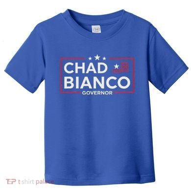 Bianco For Governor 2026 California Chad Bianco Toddler T-Shirt