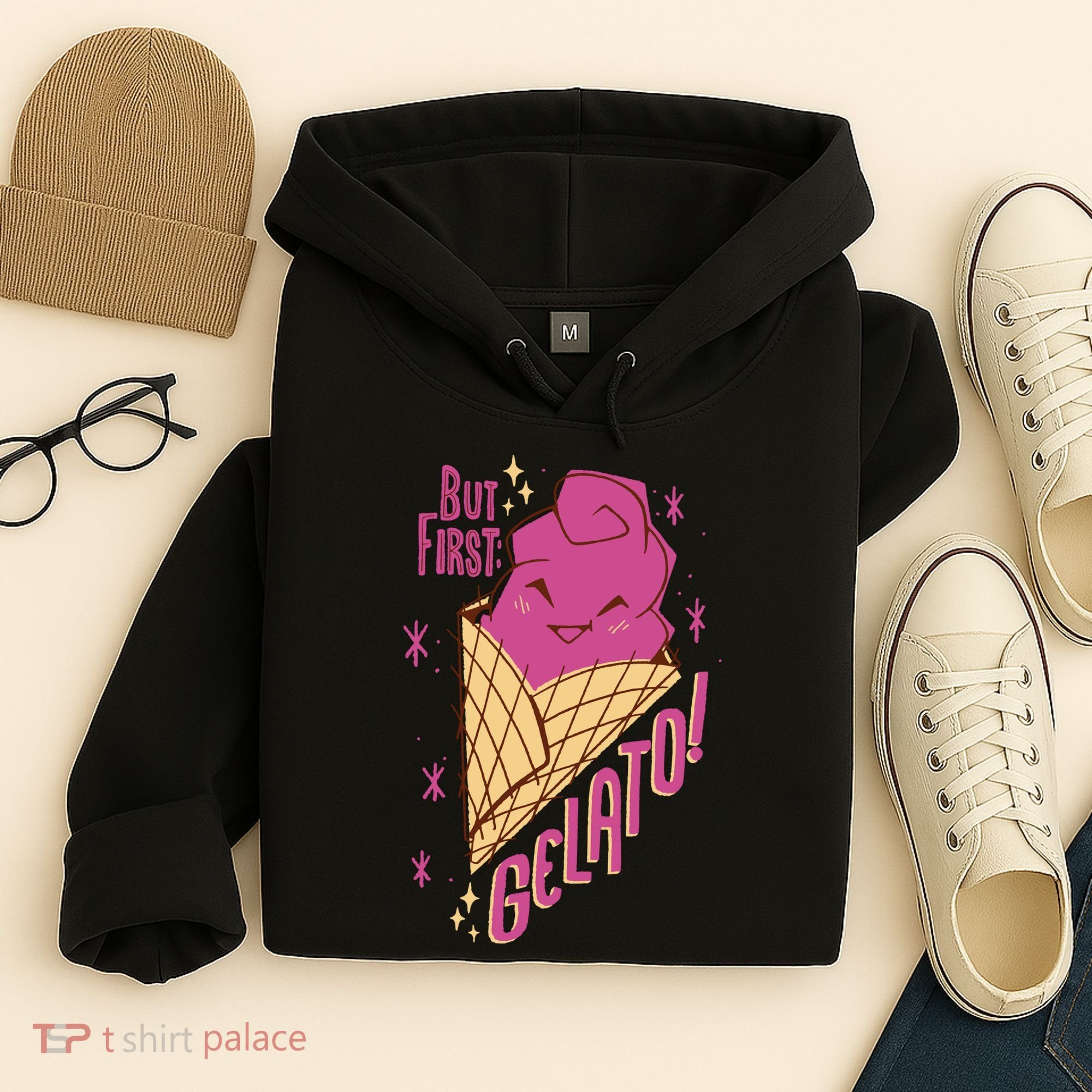 But First Gelato Cute Hoodie