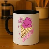 But First Gelato Cute Coffee Mug thumb 4