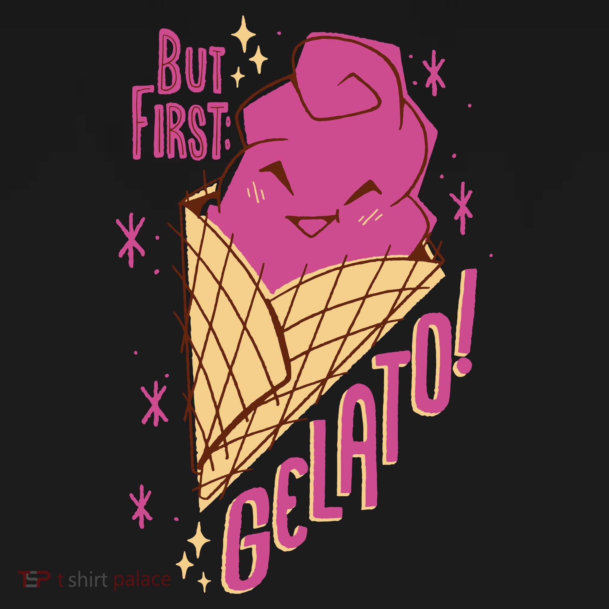 But First Gelato Cute Polo