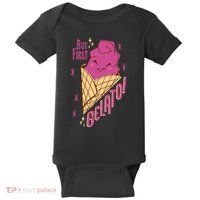 But First Gelato Cute Baby Bodysuit thumb 0