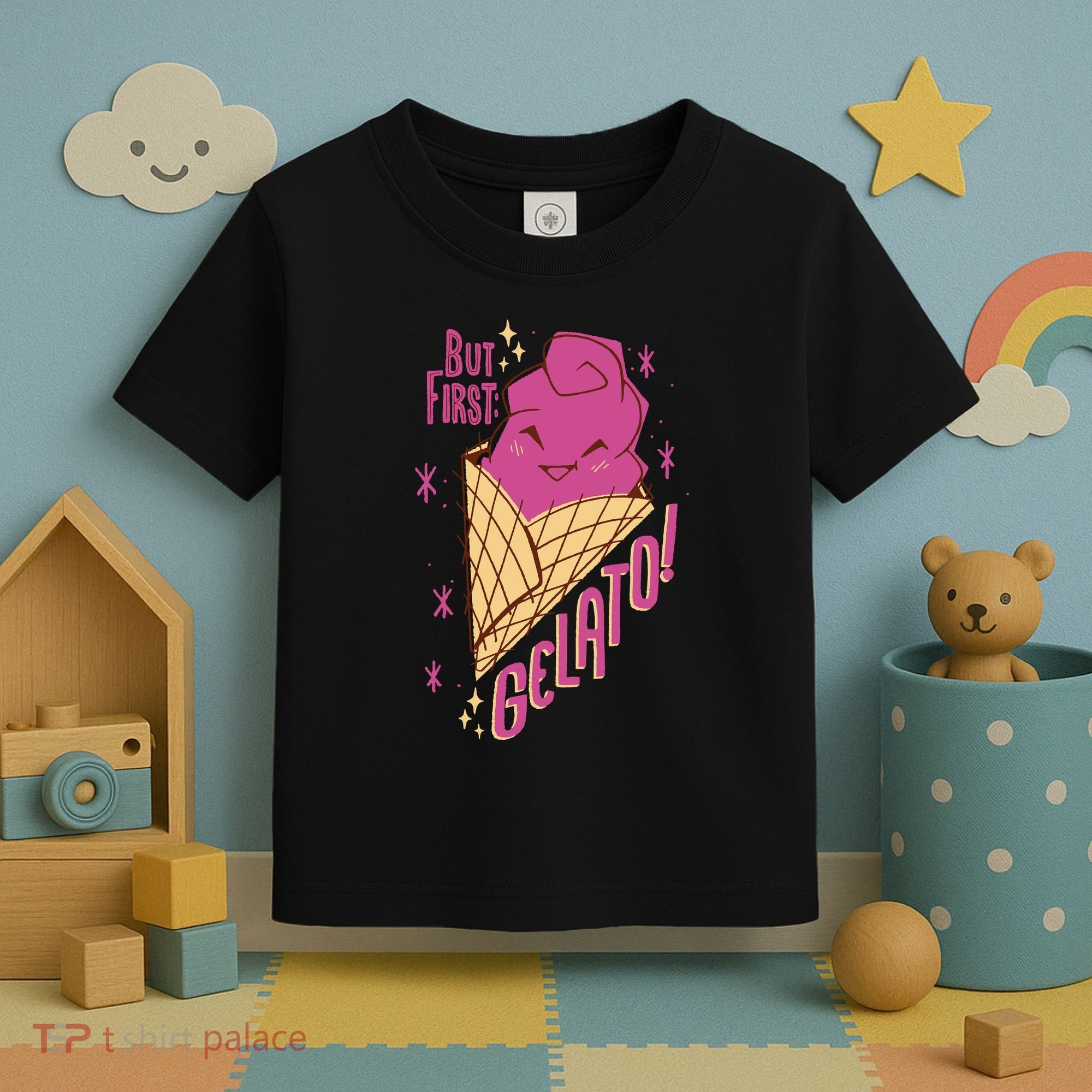 But First Gelato Cute Toddler T-Shirt