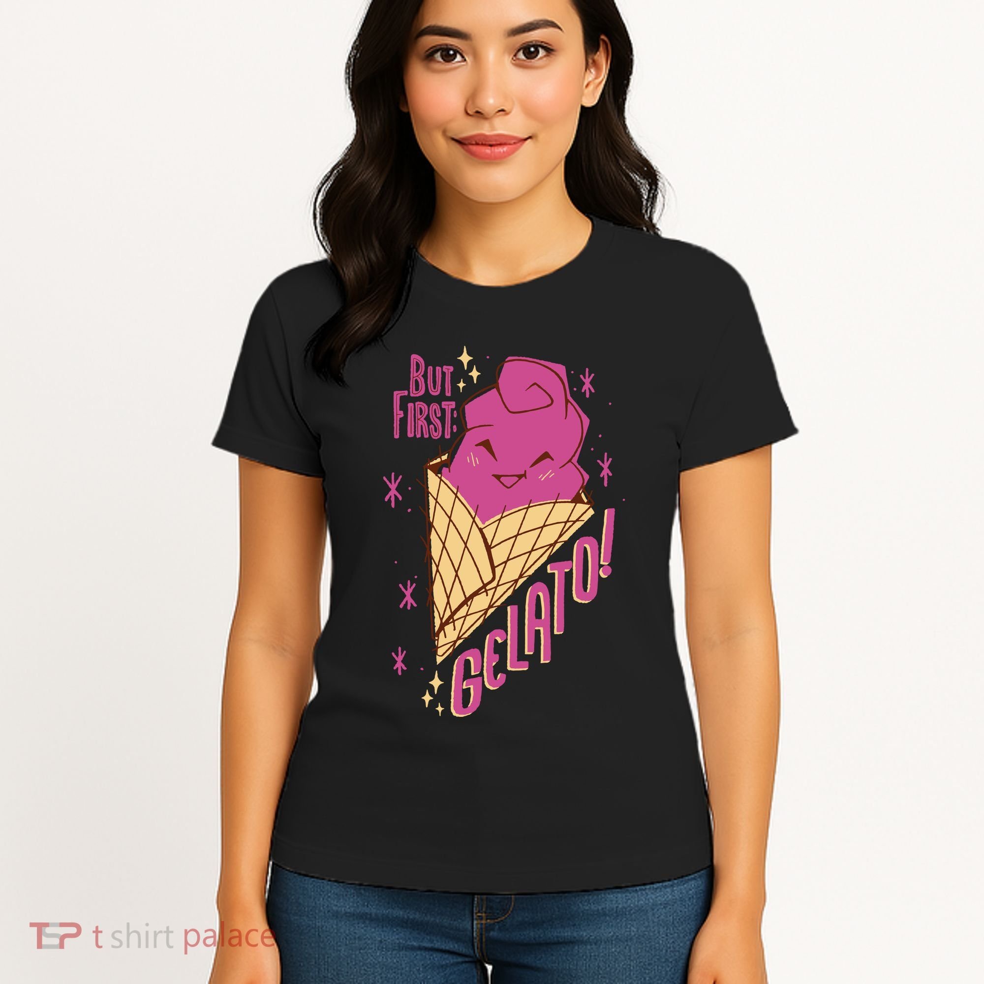 But First Gelato Cute Women's T-Shirt