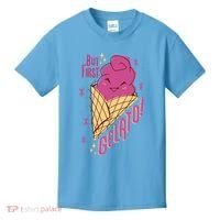But First Gelato Cute Kids T-Shirt thumb 0