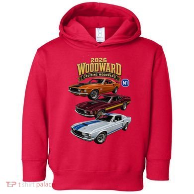 Built For Glory At 2026 Woodward Ave M1 Toddler Hoodie