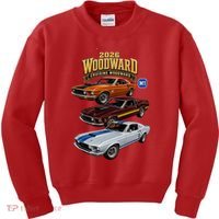 Built For Glory At 2026 Woodward Ave M1 Kids Sweatshirt thumb 0