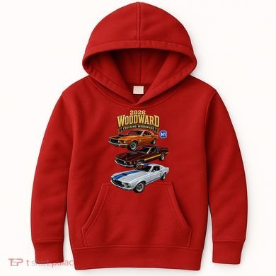 Built For Glory At 2026 Woodward Ave M1 Kids Hoodie