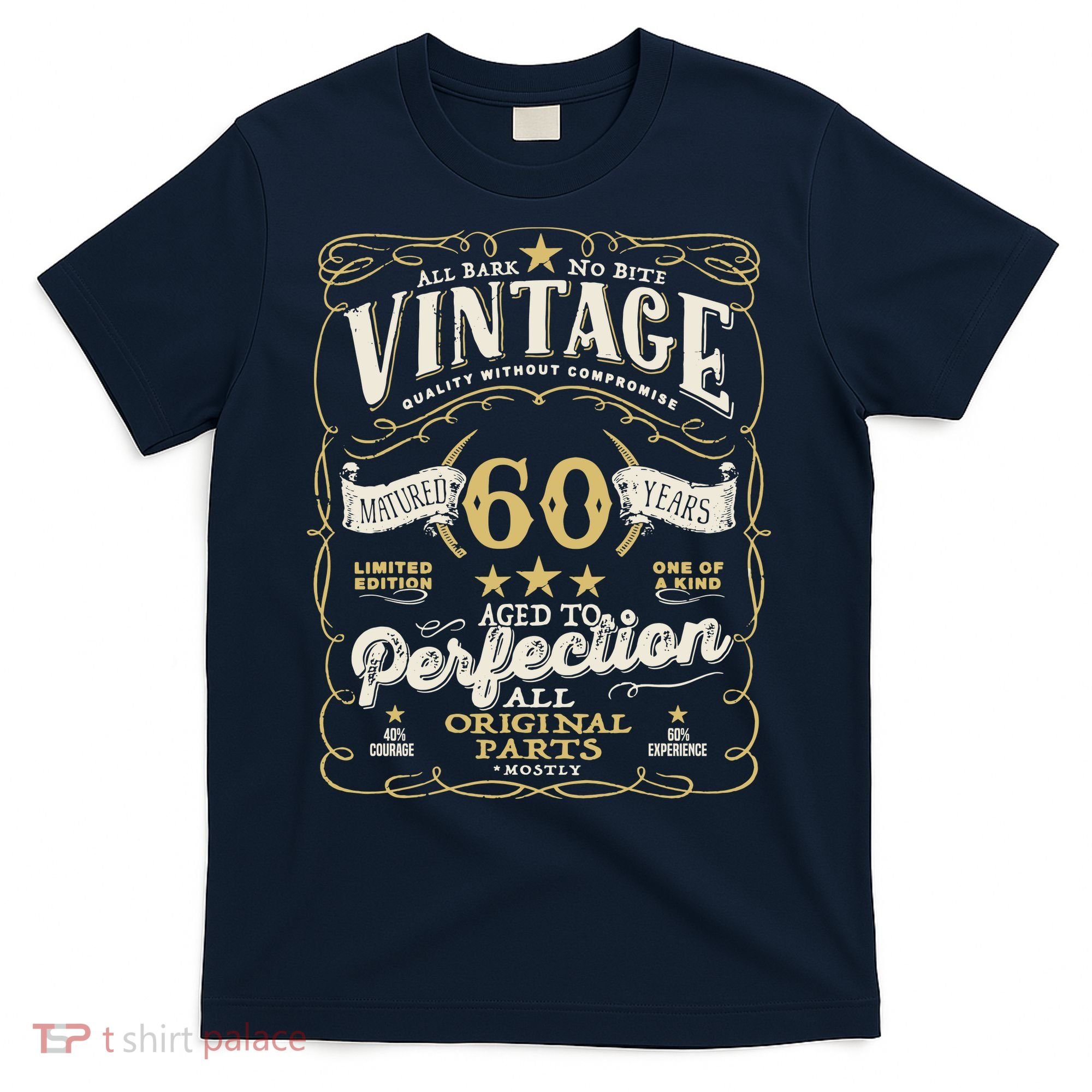 Birthday For Him 60th Birthday Aged To Perfection T-Shirt