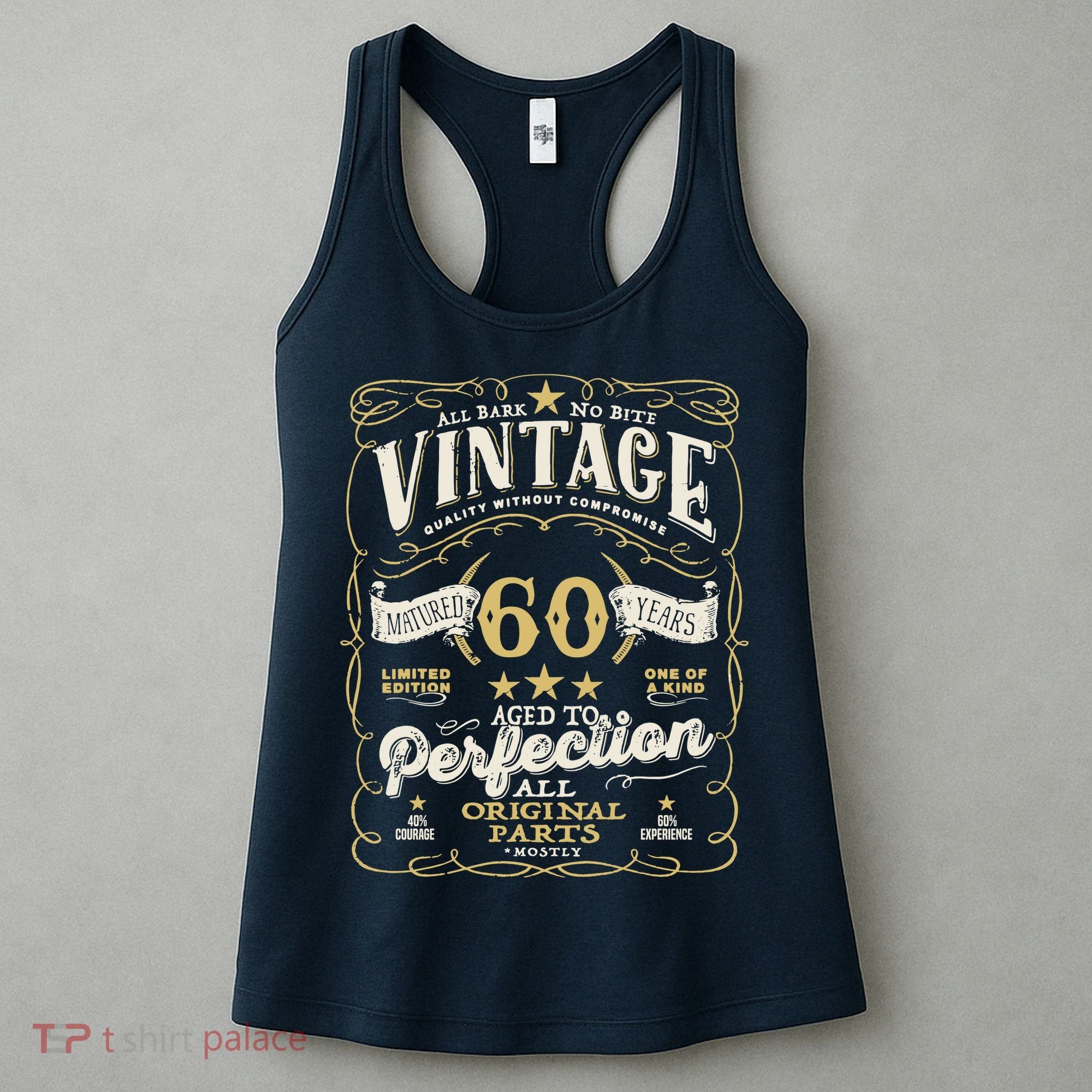 Birthday For Him 60th Birthday Aged To Perfection Women's Tank Top