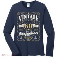 Birthday For Him 60th Birthday Aged To Perfection Women's Long Sleeve Shirt thumb 0