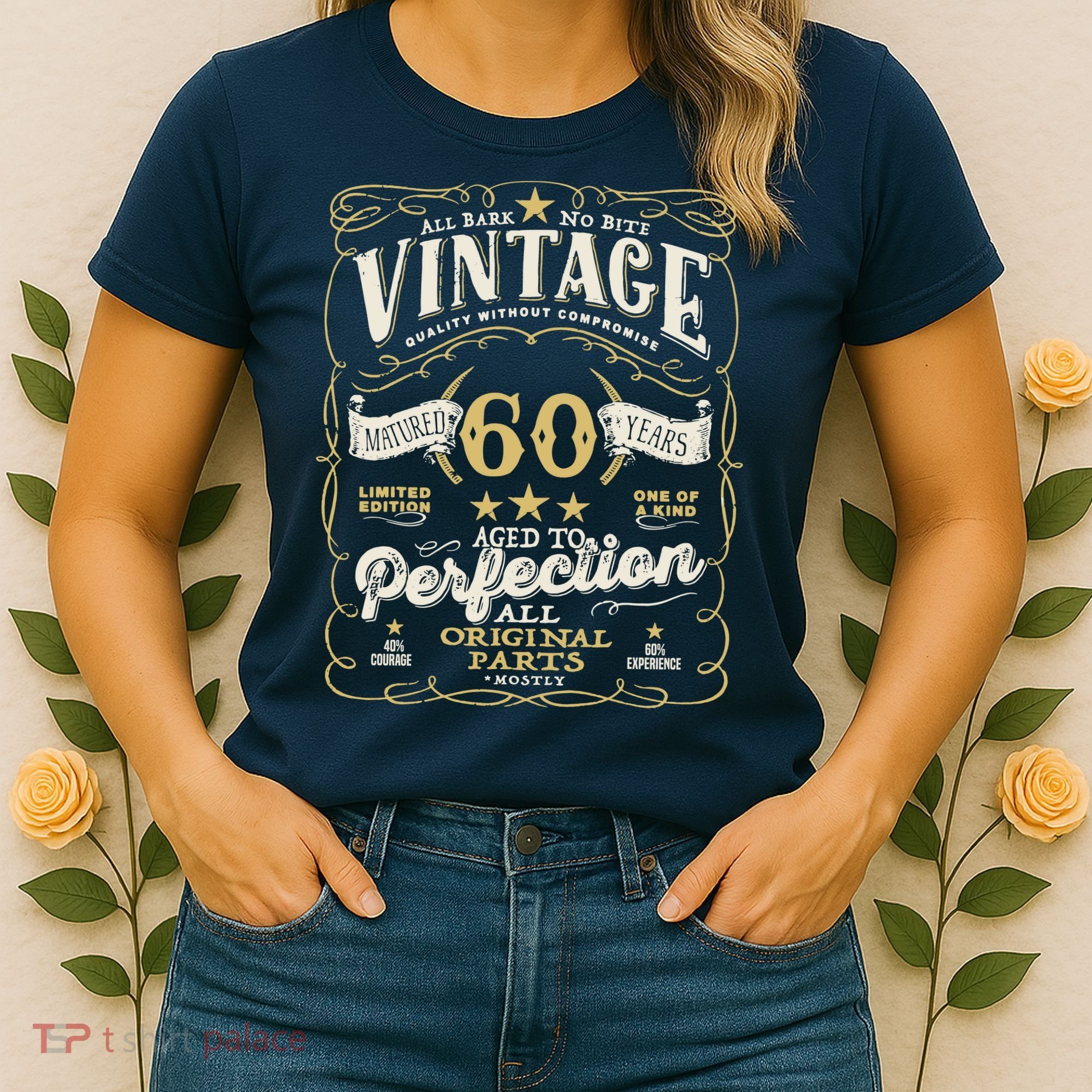 Birthday For Him 60th Birthday Aged To Perfection Women's T-Shirt