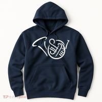 Bugle french horn Hoodie thumb 0