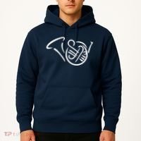 Bugle french horn Hoodie thumb 2