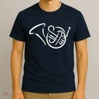 Bugle french horn T-Shirt thumb 3