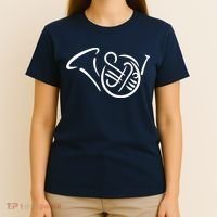 Bugle french horn T-Shirt thumb 4