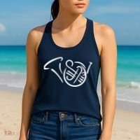 Bugle french horn Women's Tank Top thumb 2
