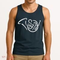 Bugle french horn Tank Top thumb 3