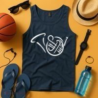 Bugle french horn Tank Top thumb 4