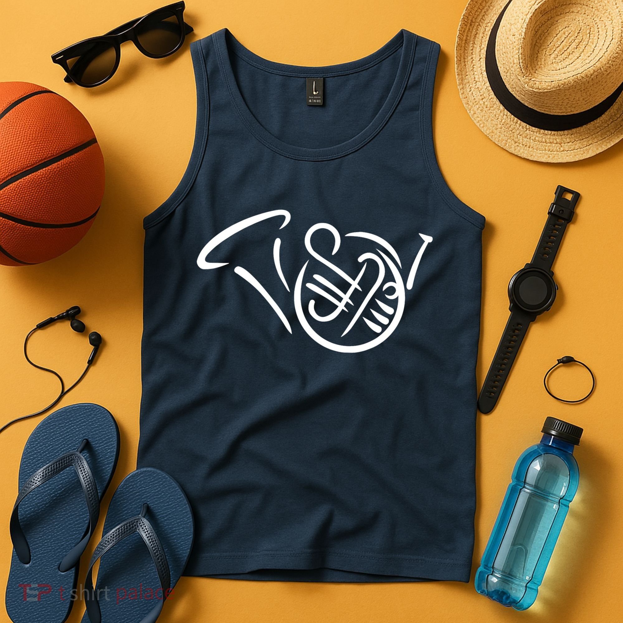 Bugle french horn Tank Top