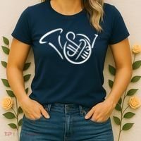 Bugle french horn Women's T-Shirt thumb 2