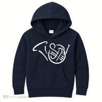 Bugle french horn Kids Hoodie thumb 0