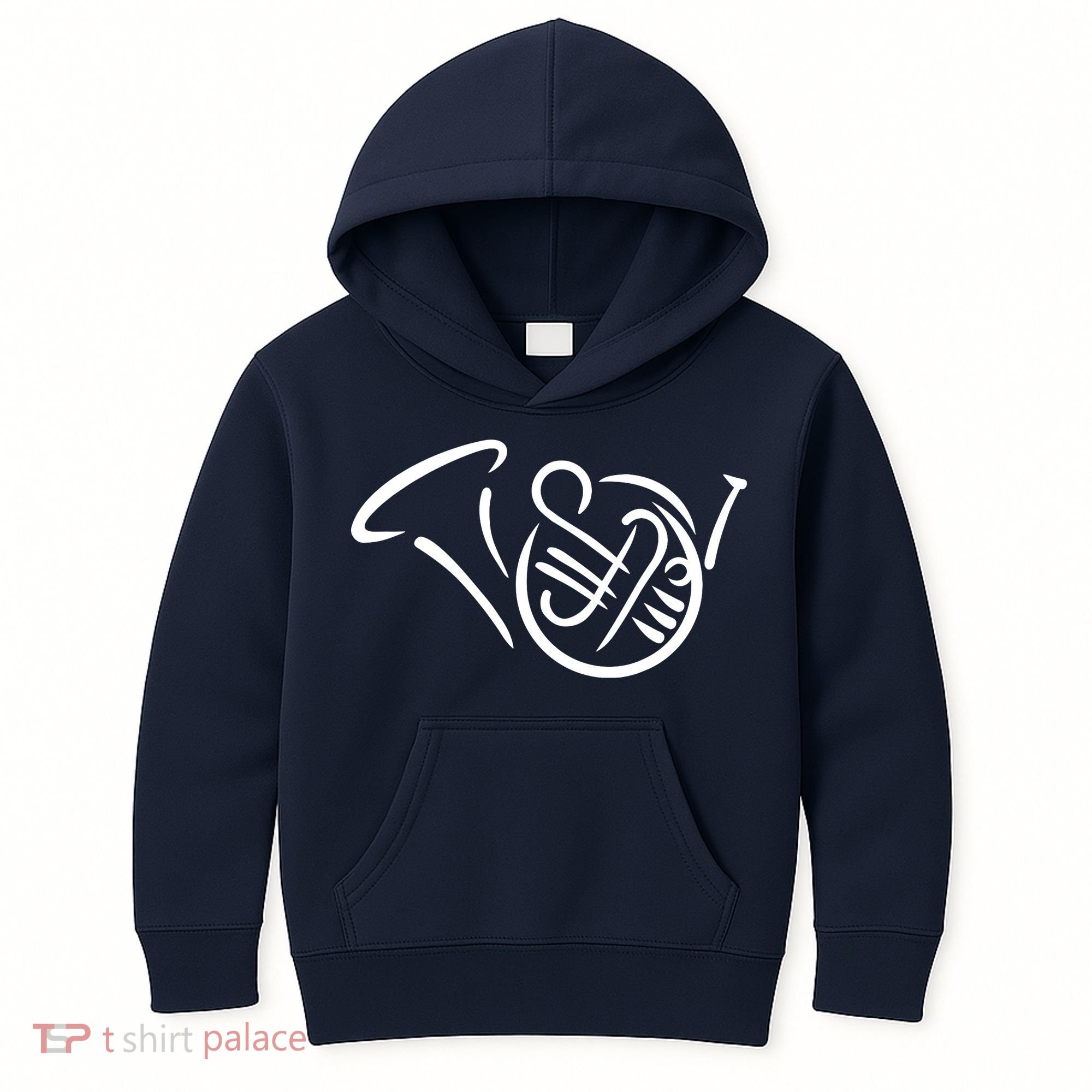 Bugle french horn Kids Hoodie