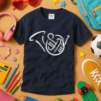 Bugle french horn Kids T-Shirt thumb 3