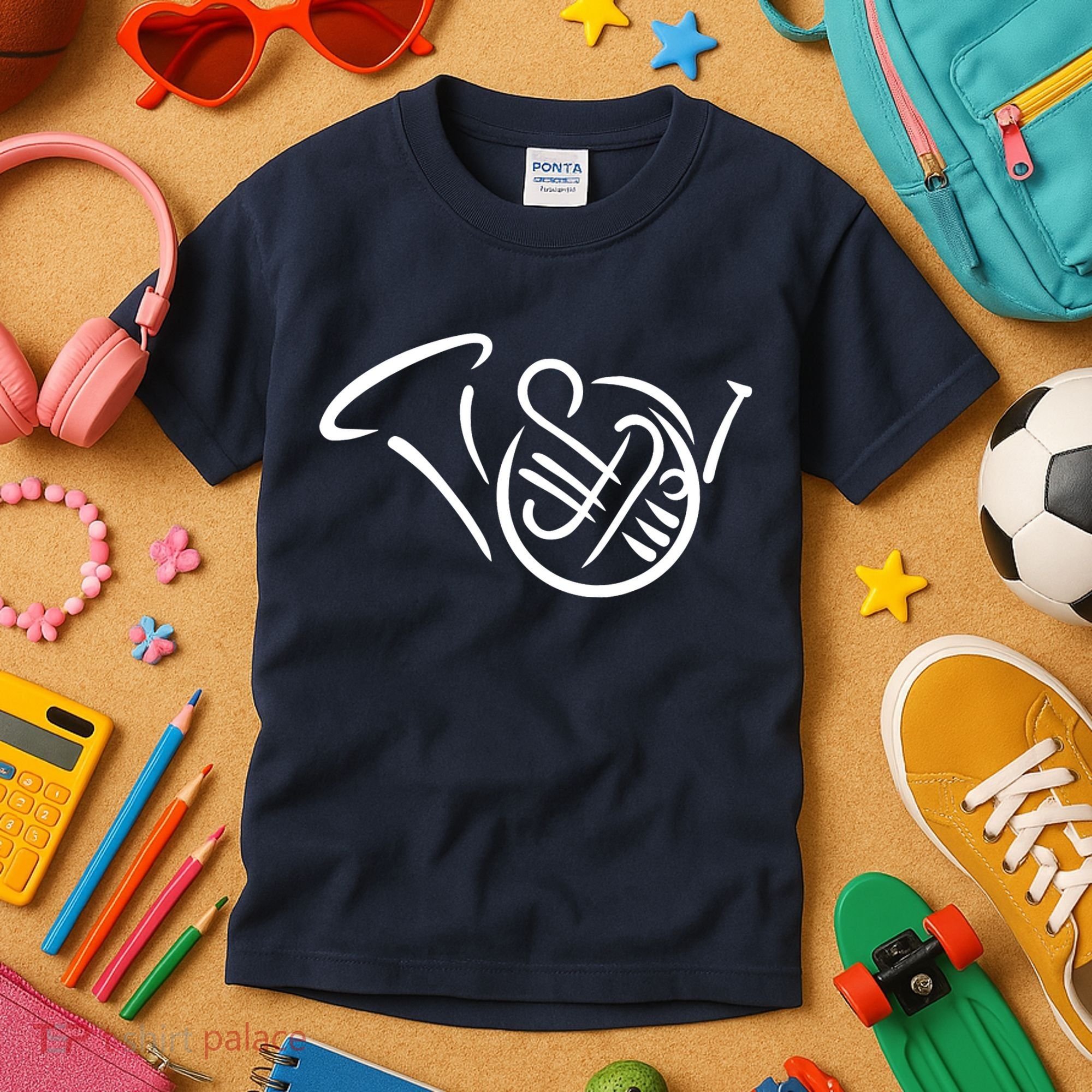 Bugle french horn Kids T-Shirt