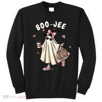 Boojee Funny Halloween Boujee Shopping Ghost Fall Sweatshirt thumb 0