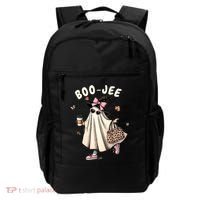 Boojee Funny Halloween Boujee Shopping Ghost Fall Backpack thumb 0