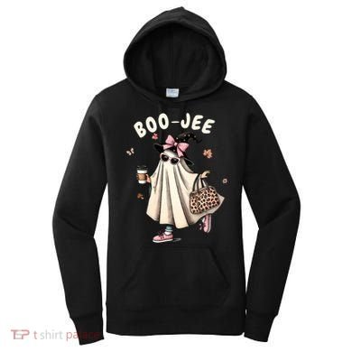Boojee Funny Halloween Boujee Shopping Ghost Fall Women's Hoodie
