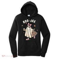 Boojee Funny Halloween Boujee Shopping Ghost Fall Women's Hoodie thumb 0