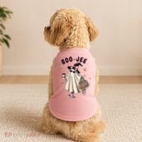 Boojee Funny Halloween Boujee Shopping Ghost Fall Doggie Tank thumb 2