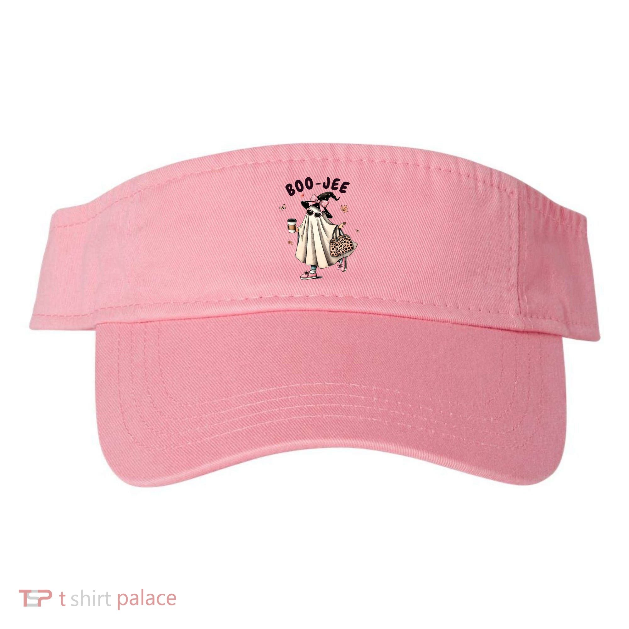 Boojee Funny Halloween Boujee Shopping Ghost Fall Visor