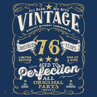 Birthday For Him 76th Birthday Aged To Perfection Sweatshirt thumb 3