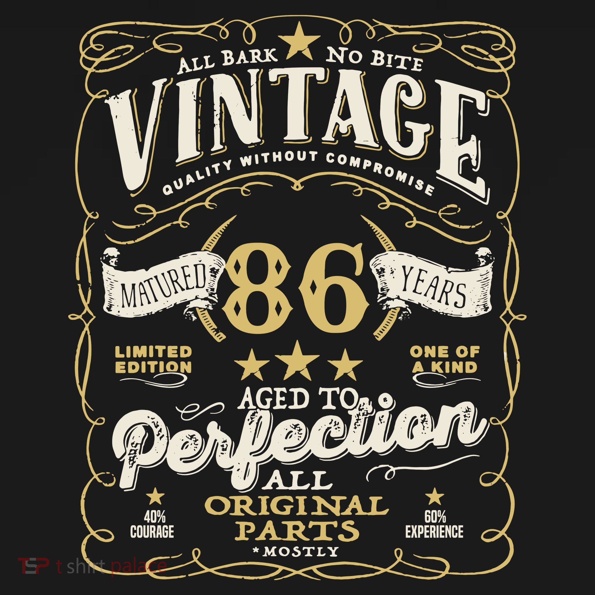 Birthday For Him 86th Birthday Aged To Perfection Hoodie
