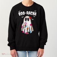 Booracha Funny Halloween Ghost Boo Jee Ghost For Halloween Women's Sweatshirt thumb 0