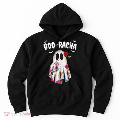 Booracha Funny Halloween Ghost Boo Jee Ghost For Halloween Hoodie