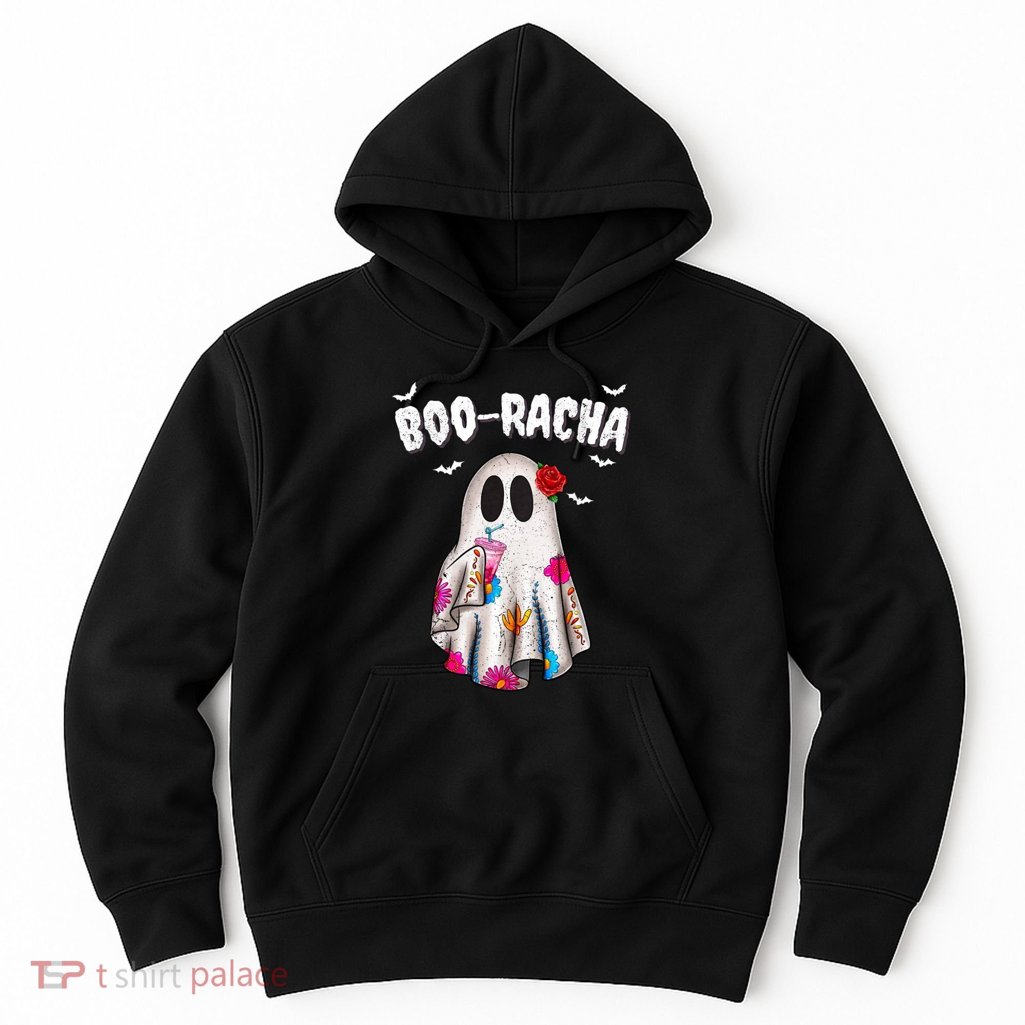 Booracha Funny Halloween Ghost Boo Jee Ghost For Halloween Hoodie