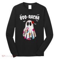 Booracha Funny Halloween Ghost Boo Jee Ghost For Halloween Long Sleeve Shirt thumb 0