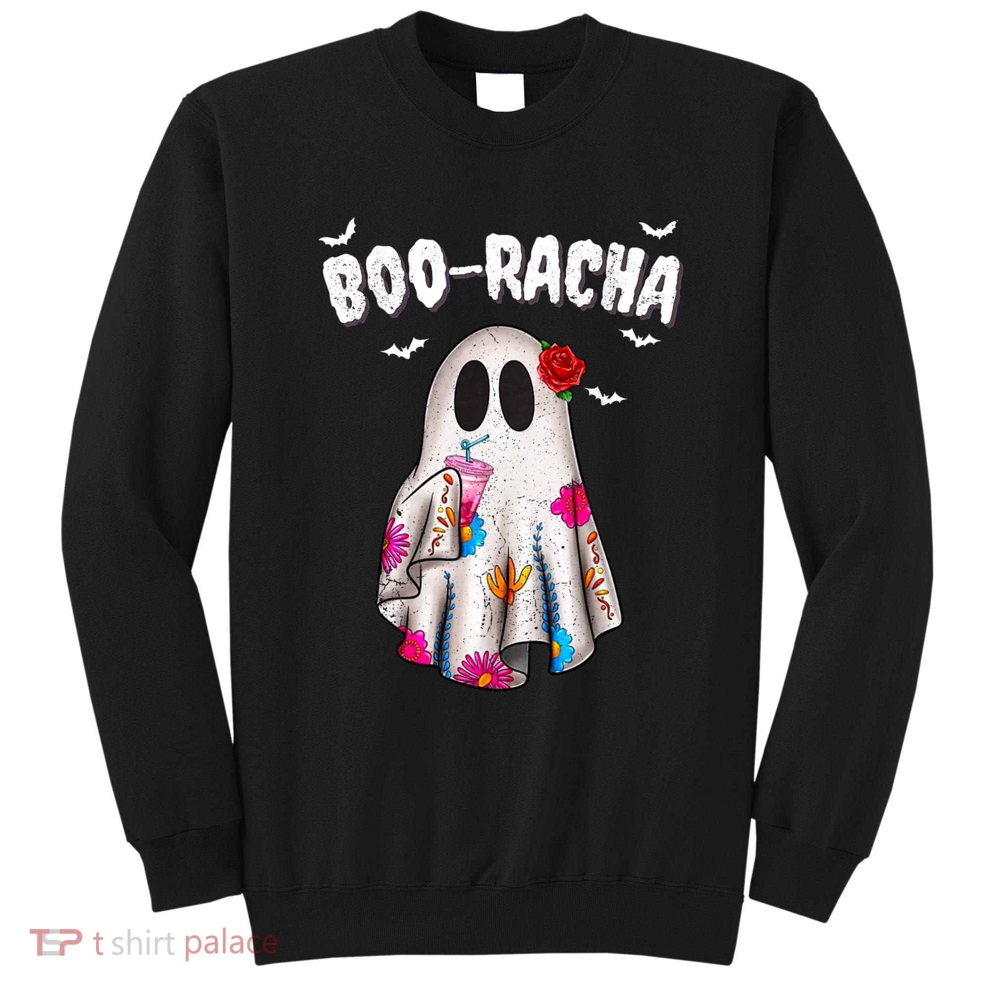 Booracha Funny Halloween Ghost Boo Jee Ghost For Halloween Sweatshirt