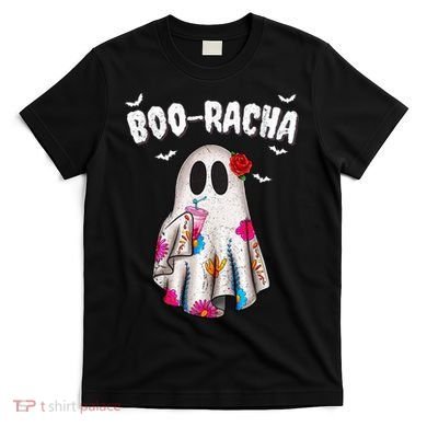 Booracha Funny Halloween Ghost Boo Jee Ghost For Halloween T-Shirt