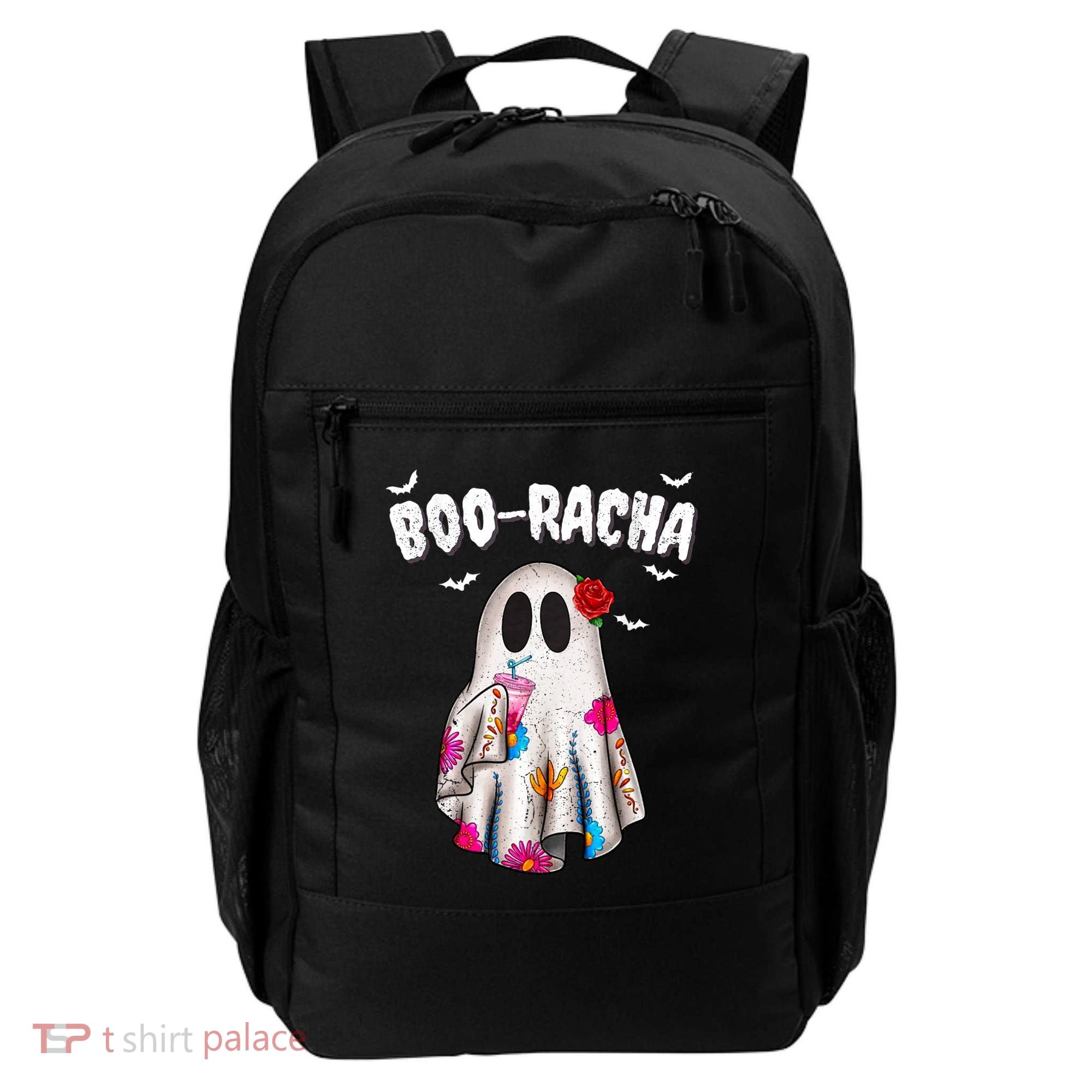 Booracha Funny Halloween Ghost Boo Jee Ghost For Halloween Backpack
