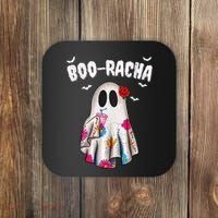 Booracha Funny Halloween Ghost Boo Jee Ghost For Halloween Coaster thumb 0