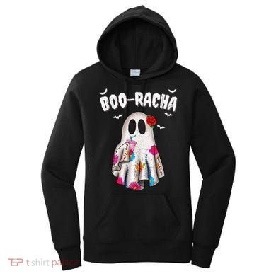 Booracha Funny Halloween Ghost Boo Jee Ghost For Halloween Women's Hoodie